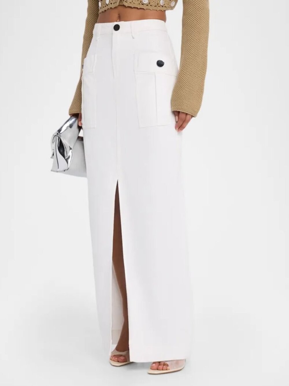 Toccin Fallon Cargo Skirt 0 - Picture 2 of 5